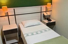 SINGLE STANDARD (1 pessoa / 1 cama solteiro) do Hotel Pantanal Santa Cruz
