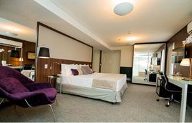 Suite Executiva - cama de casal do Blue Tree Towers Bauru