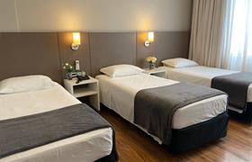 TPL- Apto Triplo Luxo- solteiro do Himmelblau Palace Hotel