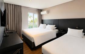 Pareja superior de lujo con cama adicional de Slaviero Hotel Baía Norte Florianópolis