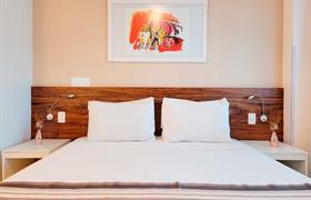 Quarto Standard Duplo s/ varanda do Hplus Vision Executive