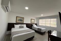 Triple room-double bed + single