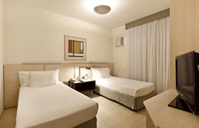 Suite ejecutiva con 2 camas individuales de Promenade Pancetti - Belo Horizonte