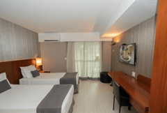 Quarto Luxo Solteiro Vista Pátio 