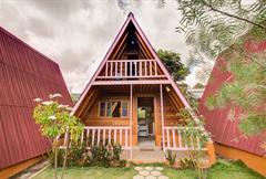 Chalés Suiços com Cozinha