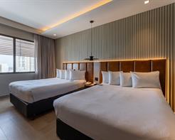 Quarto Luxo Superior Com 2 Camas de Casal