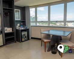 Luxo Cama Queen Vista Frente Mar