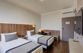 Luxo Twin do Slaviero Hotel Blumenau
