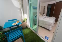 Apartamento Compact com Pátio