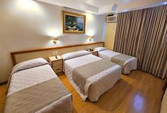 SUPERIOR QUÁDRUPLO -  1 cama de casal e 2 camas de solteiro