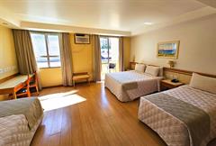 SUITE QUÁDRUPLA IMPERIAL COM HIDRO - 1 cama de casal e 2 de solteiro