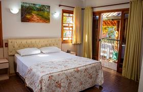 Triplo com Sacada do Hotel Fazenda Poços de Caldas