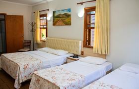 Quádruplo com Sacada do Hotel Fazenda Poços de Caldas