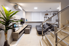 Apartamento Duplex Família com 3 Quartos