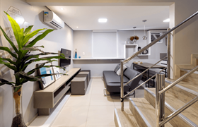 Apartamento Duplex Família com 3 Quartos do Hotel Palmas Executivo