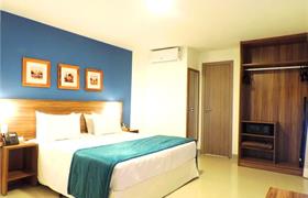LUXO QUEEN(CHD ATÉ 7 ANOS NA MESMA CAMA DOS PAIS) do ARCUS Hotel Aracaju by Atlantica
