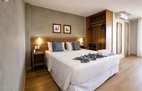 Executivo Queen  ( uma criança de até 7 anos na mesma cama dos pais) do ARCUS Hotel Aracaju by Atlantica