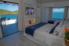 Suíte Presidencial com Hidromassagem e Vista Mar
