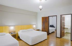 Standard Quádruplo do Alven Hotel by Slaviero Hotéis