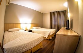 Apartamento duplo/twin do Hotel Campo Largo Express