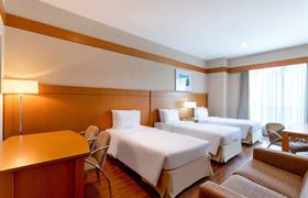 Superior Triple Twin do Wyndham Garden São Paulo Convention Nortel