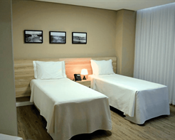 Apartamento Luxo com 2 Camas de Solteiro