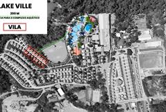 Master Gold Lake Ville Hidro + sofá cama 150m area lazer