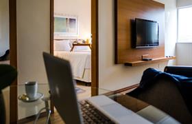 Suite Premium Não Fumante do Vitória Régia Hotel Bauru