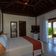 Bangalô Luxo - vista para o mar.