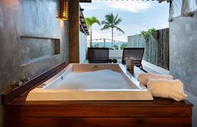 Quarto Luxo Hidromassagem - Edifício 2 * do Pousada Bahia Bacana