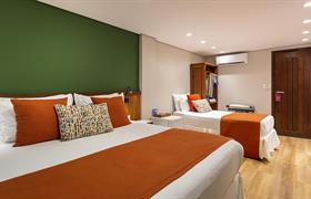 Quarto Triplo do Pousada Bahia Tambor
