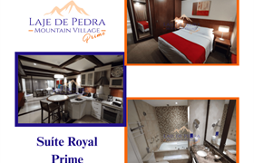 Suíte Royal Prime do Laje de Pedra Mountain Village Prime