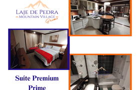 Suíte Premium Prime do Laje de Pedra Mountain Village Prime