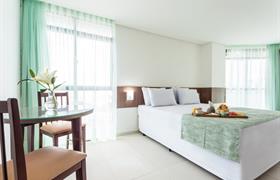 Quarto Luxo  Casal com Vista Mar do João Pessoa Hplus Beach 