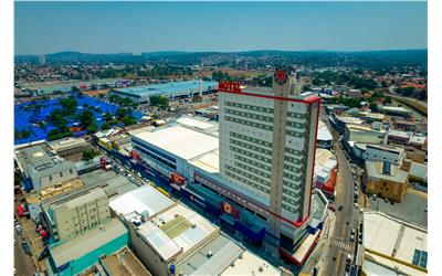 FOTO AÉREA DO MEGA MODA HOTEL
