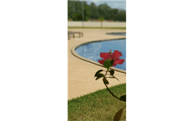Area de lazer - Piscina