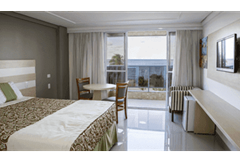 Apartamento Superior Casal Frente Mar Com Varanda