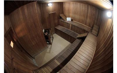 interno da sauana