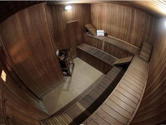 interno da sauana