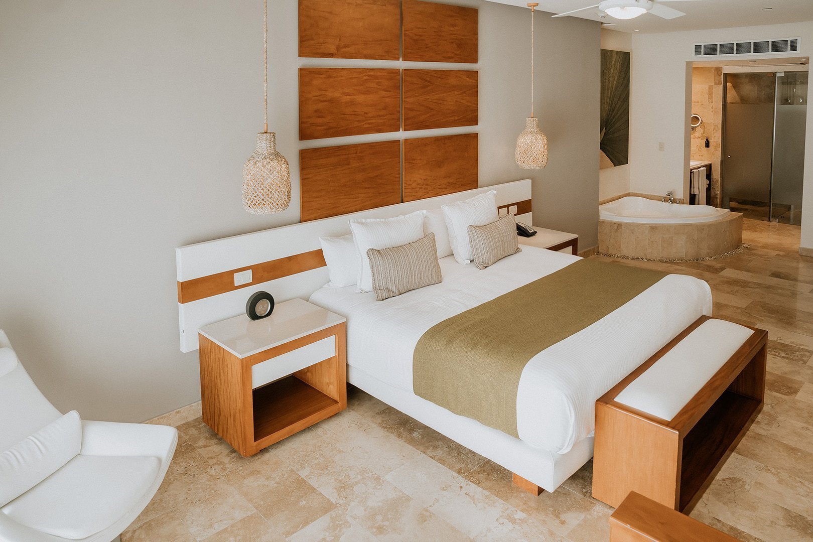 Luxurious Master Suite-2 - 3- king size bed and jacuzzi, master suite.jpg
