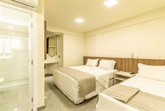 Quarto Triplo Delux Casal mais Solteiro