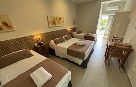 Quarto Quádruplo Superior do Hotel Vicino Al Mare