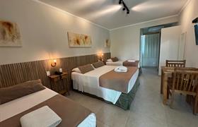 Quarto Quadruplo Standard do Hotel Vicino Al Mare