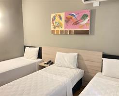 Standard Triplo - 3 camas solteiro