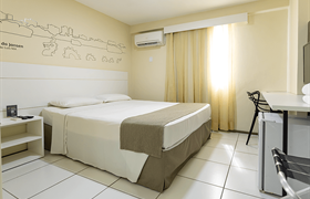 Standard Cama Casal do Soft Win Hotel São Luis