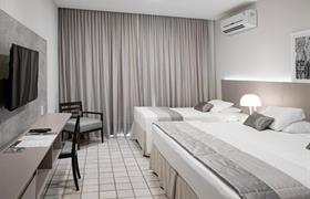 Luxo Triplo Cama Casal do Blue Tree Premium São Luís