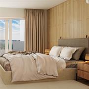 Quarto quádruplo com piscina