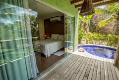 Quarto Suite Super luxo com piscina