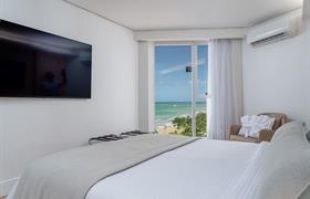 Smart Room Lateral Mar Casal do Hotel Brisa Suites Pajuçara