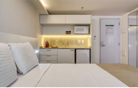 Brisa Flat Casal (1º andar - sem vista) do Hotel Brisa Suites Pajuçara